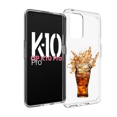 Чехол MyPads Кола-в-стакане для OPPO K10 Pro