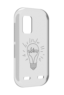 Чехол MyPads лампочка-с-идеей для UleFone Armor X10 / X10 Pro