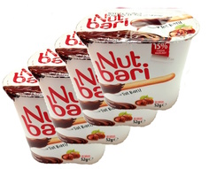 Набор паст фундуковых с какао с хлебными палочками гриссини Nut bari 4шт 208г