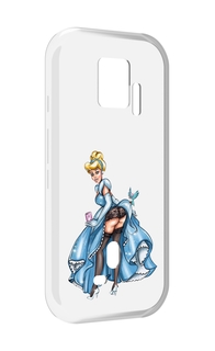 Чехол MyPads девушка-в-платье-красивая женский для ZTE Nubia Red Magic 7S Pro