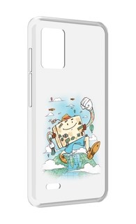 Чехол MyPads Счастливый чемодан для UMIDIGI Bison X10S / Bison X10G