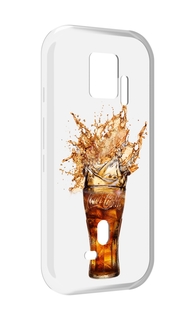 Чехол MyPads Кола-в-стакане для ZTE Nubia Red Magic 7S Pro