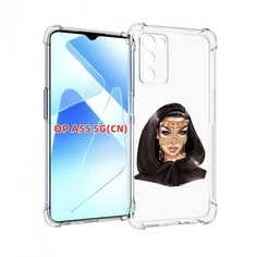 Чехол MyPads девушка-в-золотой-маске для Infinix Zero X Neo