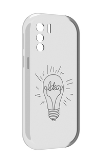 Чехол MyPads лампочка-с-идеей для UleFone Note 13P