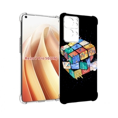 Чехол MyPads Кубик-Рубика для OPPO Reno7 Pro 5G