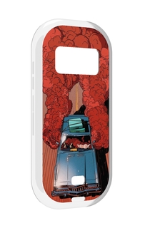 Чехол MyPads машина мчится с дымком для UleFone Armor 15