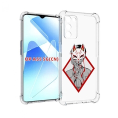 Чехол MyPads девушка в маске япония для Infinix Zero X Neo