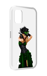 Чехол MyPads девушка-в-модном-длинном-платье женский для UMIDIGI Bison GT2 / GT2 Pro