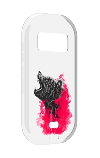 Чехол MyPads медведь в дымке для UleFone Armor 15
