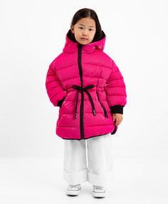 Пальто детское Gulliver 12303GMC4501, цвет розовый, размер 104