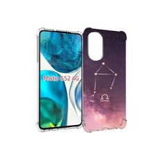 Чехол MyPads знак зодиака весы 4 для Motorola Moto G82 / Moto G52