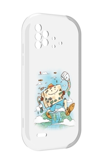 Чехол MyPads Счастливый чемодан для UMIDIGI Bison X10 / X10 Pro