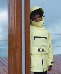 Куртка детская Gulliver 12312BJC4102, цвет желтый, размер 140