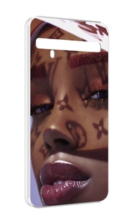 Чехол MyPads лицо девушки тень женский для TCL 10 Pro / TCL 10 + Plus