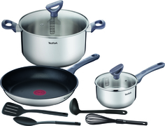Набор посуды Tefal Daily Cook G713S974, 9 предметов, 16 см/24 см/26 см