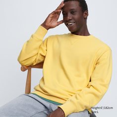 Свитшот мужской UNIQLO 455394COL43 желтый L (доставка из-за рубежа)