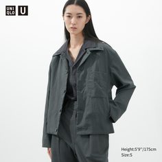 Жакет женский UNIQLO 458032COL08 серый 2XS (доставка из-за рубежа)