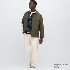 Брюки мужские UNIQLO 457928COL01 белые S (доставка из-за рубежа)