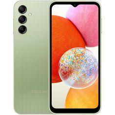 Смартфон Samsung Galaxy A14 4/64GB Green (SM-A145PLGDMEA)