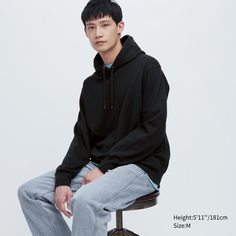 Толстовка мужская UNIQLO 455395COL09 черная 3XL (доставка из-за рубежа)