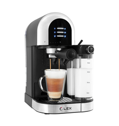Рожковая кофемашина LEX LXCM 3503-1 черный