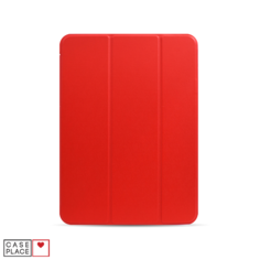 Чехол-книжка для планшета iPad Pro 11 (2020/2018) красный с силиконовой основой Case Place