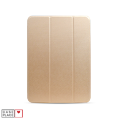 Чехол-книжка для планшета iPad Pro 11 (2020/2018) золотой с силиконовой основой Case Place