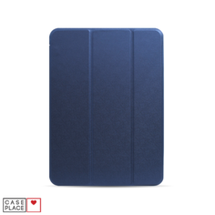 Чехол-книжка для планшета iPad Pro 11 (2020/2018) синий с силиконовой основой Case Place