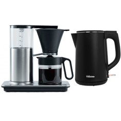 Кофеварка капельного типа Profi Cook Wilfa CM3S-A100 + Чайник Tristar WK-3404 серебристая