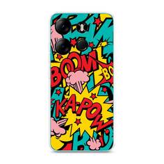 Чехол Awog на Tecno Pop 7 Pro "Постер pop art"