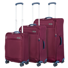 Комплект чемоданов Verage GM17016W 20/25/29 тёмно-красный