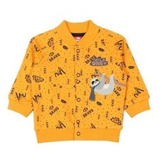 Распашонка Cherubino CWB 62540, оранжевый, 86