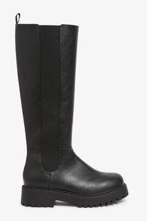 Сапоги женские Monki 0993291 черные 40 RU (доставка из-за рубежа)