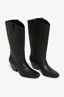 Сапоги женские Monki 1131357 черные 37 RU (доставка из-за рубежа)