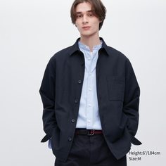 Жакет мужской UNIQLO 457148COL69 синий 3XL (доставка из-за рубежа)
