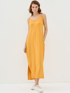 Платье женское VAY 5231-3737 желтое 50 RU