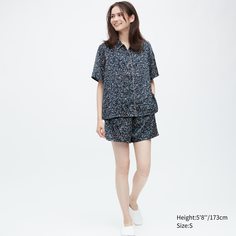 Пижама женская UNIQLO 455417COL69 синяя L (доставка из-за рубежа)