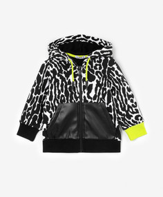 Толстовка детская Gulliver Baby 12334BBC1603, цвет черный, размер 92