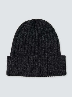 Шапка бини женская Marmalato 139-007 черная, one size