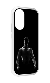 Чехол MyPads накаченный мужчина в тени мужской для Honor X7