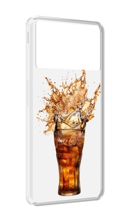 Чехол MyPads Кола-в-стакане для ZTE Nubia Z40S Pro