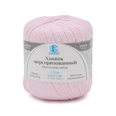 Пряжа Камтекс Хлопок мерсеризованный, 50г, 200м (143 нежный румянец), 10 мотков