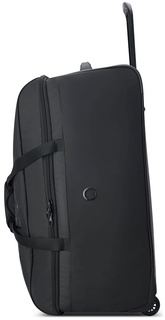 Дорожная сумка унисекс DELSEY 00322324900WP черная, 78х38х39.5 см