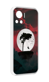 Чехол MyPads качели-над-пропастью для Motorola Edge 30 Ultra