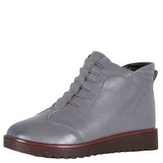 Ботинки женские COVANI CTW21-BWL3002-2(Q) серые 38 RU