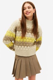 Свитер женский Monki 1098922010 желтый 2XL (доставка из-за рубежа)