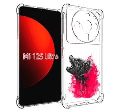 Чехол MyPads медведь в дымке для Xiaomi 12S Ultra