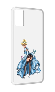 Чехол MyPads девушка-в-платье-красивая женский для CUBOT P50