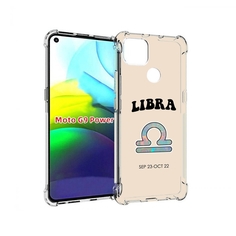 Чехол MyPads знак-зодиака-весы-6 для Motorola Moto G9 Power