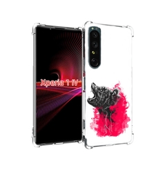 Чехол накладка MyPads медведь в дымке для Sony Xperia 1 IV